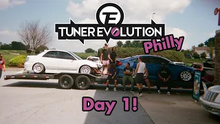 Tuner Evo Day 1! Heading to Philly!