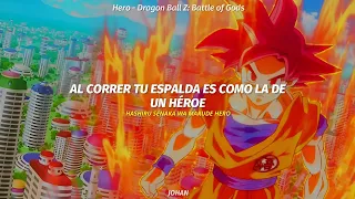 Dragon Ball Z: Battle of Gods Theme Song Full || Hero - FLOW || AMV sub español