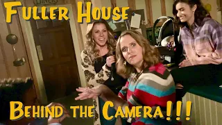 FULLER HOUSE 🎬 KIMMY, ANDREA BARBER MAKES HER CAST MATES BELLY LAUGH