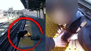 Man Rescued From NYC Train Tracks