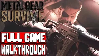 METAL GEAR SURVIVE Gameplay Walkthrough Part 1 FULL GAME - No Commentary