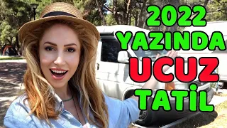 ANTALYA'DA KARAVANLA ÇOK UCUZA TATİL YAPTIK (En iyi kamp alanları-Vlog)