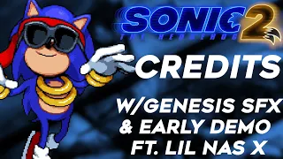 Sonic The Hedgehog 2 Credits w/ Genesis SFX and Early Stars in the Sky Lil Nas X Demo