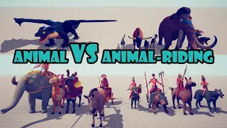 Animal Team vs Animal-Riding Team - Tabs - Totally Accurate Battle Simulator