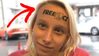 Biggest Mistake of Her Life? Interview After Forehead Tattoo - Anything for Money 3