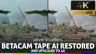 Betacam Tape transfer AI Restored and Upscaled to HD (remastered in 2022)