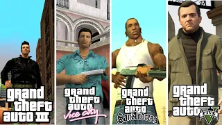 Grand Theft Auto All Trailers - GTA 1, GTA 2, GTA 3, GTA VICE CITY, GTA SAN ANDREAS, GTA 4, GTA 5 HD