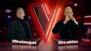 Mindaugas vs. Osvaldas - Oops I Did It Again | BATTLES | The Voice Lithuania