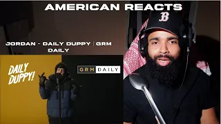 American Reacts To | Jordan - Daily Duppy | GRM Daily (UK)