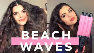 BEACH WAVES TUTORIAL | AMAZON WELLENEISEN | Lara Benjamina