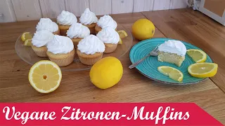 Vegane Zitronenmuffins (Laktosefrei)