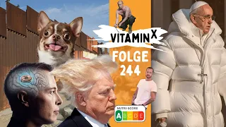 Trumps Mexiko-Mauer Deepfake wegen Putins Neuralink-Chip? 🧐👻 | Samatou & Endres | Vitamin X Satire