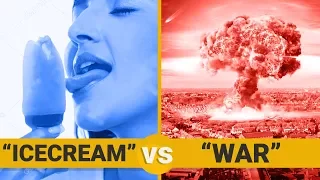 ICE CREAM VS WAR - Google Trends Show