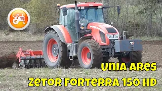 Tillage 2023 | Zetor Forterra HD 150 & Unia Ares disc harrow