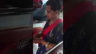 A transgender collect money🤑  with showing her/his private parts 🤓🤓 ##Vande Bharat ## Indian train #