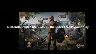 Nintendo Switch lite BLADES the Elder Scrolls gameplay