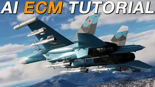 DCS Mission Editor Tutorial: AI Electronic Countermeasures - ECM