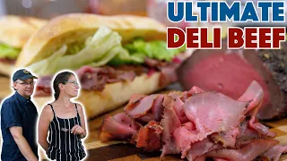 How to Make Deli-Style Roast Beef Lunch Meat - Ultimate Roast Beef Sandwich