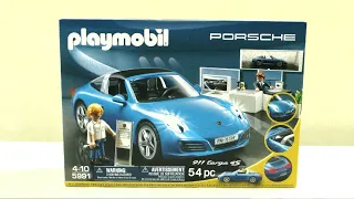 Unboxing Playmobil (fr) : La Porsche 911 Targa 4S (2016) – 5991