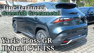 Toyota All New Yaris Cross 1.5 S GR Hybrid CVT TSS 2023 | Greenish Greenmetal | Eksterior - Interior