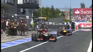Mark Webber Crash - F1 GP Nurburgring 2013