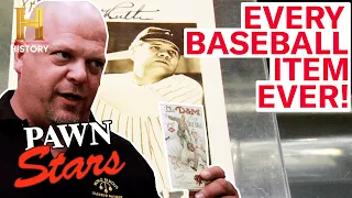 Pawn Stars: TOP BASEBALL ITEMS OF ALL TIME!