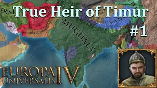 EU4. Истинный наследник Тимура. True Heir of Timur #1 прохождение.