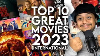 TOP 10 GREAT MOVIES 2023 (International) - #ZHAFVLOG