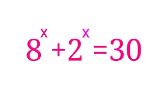 Nice Mathematics Equation Solving ✍️ Find the Value of X in this Exponential Problem ✍️