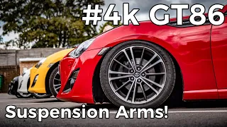 The 4k GT86 Gets new rear suspension arms!