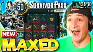 NEW MAXED Vol.25 SURVIVOR PASS! NEW STATE MOBILE
