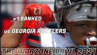 🔥*FIRE*🔥 #1 Ranked 7U RDU vs  Georgia Rattlers | The Warzone Bowl 2021