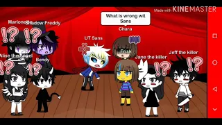 Fandom singing battle Creepypasta vs Batim vs Undertale vs Fnaf