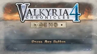 Valkyria Chronicles 4 Demo - Chapters 1-2 (Full Demo Playthrough)