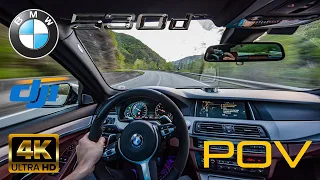 BMW 530d xDrive F11 LCI 4K60P POV Driving Stabilized!