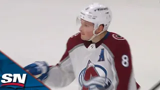 Makar Claps Home 10th Goal Of The Season From The Point To Take Lead vs. Canadiens