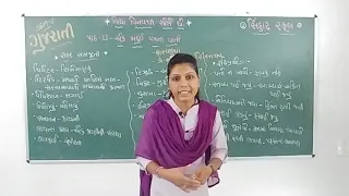 SEM 2 STD 6 GUJARATI CH 11 EK JADUI PATRA NI VARTA (LEKHAK PARICHAY ANE SAMAJUTI) L 1