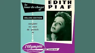 L'accordéoniste (Live à l'Olympia, 1955) [Bonus Track]