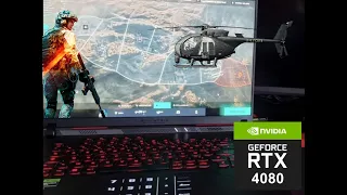 ROG Strix SCAR 16 (2023) Battlefield 2042 gameplay