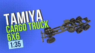 UNBOXING Y REVIEW MAQUETA TAMIYA / U.S. 2 1/2-TON 6X6 CARGO TRUCK / ESCALA 1:35 🇪🇸- DonGregorioyJack