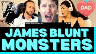 First Time Hearing James Blunt Monsters Reaction Video - WOW, WHAT A ROLLER COASTER OF EMOTIONS!