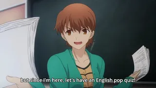 Taiga says "shut up" in english (Fate/Stay night: UBW)