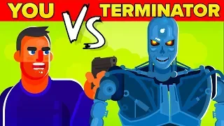 YOU vs THE TERMINATOR - Could You Defeat And Survive Him? (The Terminator Movie 2019)