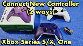 Xbox Series S/X: How to Connect New Xbox Controller (2 ways)