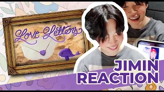 BTS' (방탄소년단) Jimin reacts to "Love Letters" Official MV (ARMYs Song For BTS 2023)