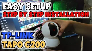 TP-LINK TAPO C200 STEP BY STEP TUTORIAL ON HOW TO SET UP THE CAMERA | EASY TO USE (TAGALOG)