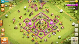 How to push TH7 to crystal league . Troop sequence