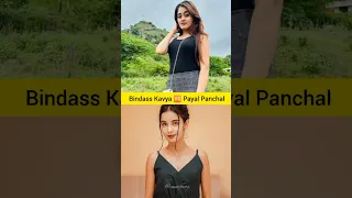 Bindass Kavya 🔥V's😱 Payal Panchal comparison video.#comparison#trending#shortsviral#payalpanchal#yt