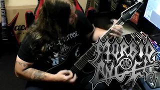 Morbid Angel - Dominate guitar cover