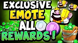 15-0 in GLOBAL TOURNAMENT! ALL REWARDS & EXCLUSIVE EMOTE! - CLASH ROYALE